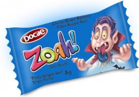 Жевательная резинка Docile ZOAH! Blue Tongue Painter Tutti-Frutti (Синий язык) 5 грамм