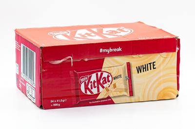 Белый шоколад с хрустящей вафлей Kit Kat Finger White 41,5 гр