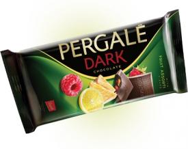 Темный шоколад Pergale фруктовое ассорти  93 гр