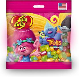 Жевательные конфеты Jelly Belly Trolls Тролли 80 грамм