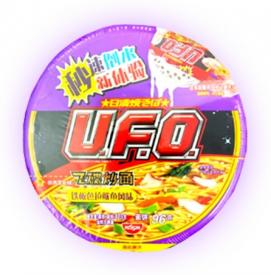 Жареная лапша U.F.O со вкусом салата из кальмара 123 гр