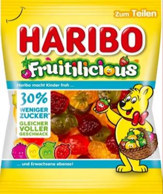 Жевательный мармелад Haribo Фруктовый 160 гр