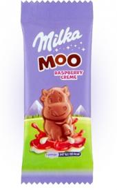 Шоколад Milka Moo Raspberry Creme (Малиновый Крем) 16 гр