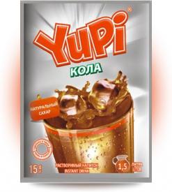 Растворимый напиток YUPI Кола 15 грамм
